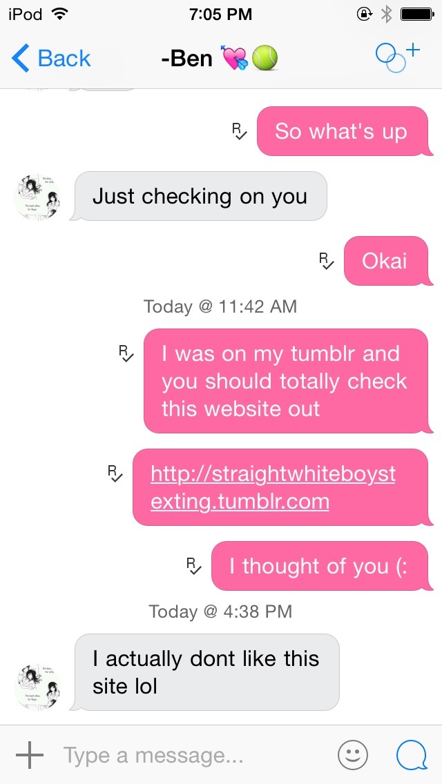 Update on this conversation (✿´ ꒳ ` )🔪