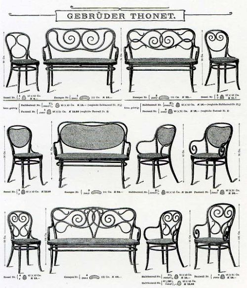 Thonet Catalogue, 1904. source wiki