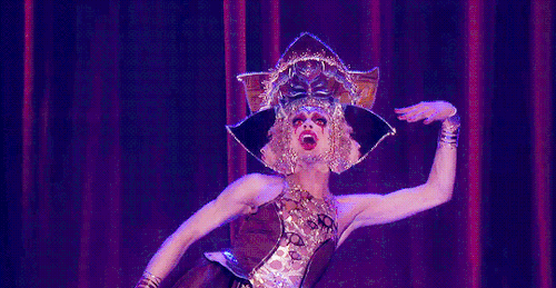 frenchvanillafantasies:Yvie Oddly’s Edge of Glory Lip Sync