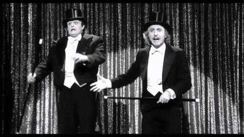 Gene Wilder and Peter Boyle in Mel Brooks’ masterpiece, Young Frankenstein, in 1974.The &ldquo