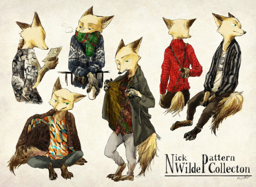 bluelightenterprises: Looks like fashion spreads from GQ and Vogue for mammals. Artist:  Noko o