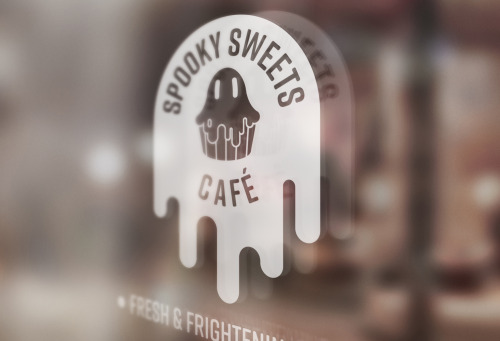 cocokat: Spooky Sweets Café This project was really fun (I wish it were real). I love me some fun pastel colors and branding ♥︎ 