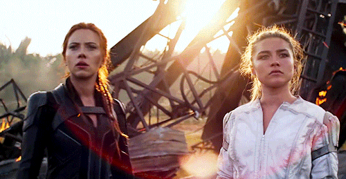 theavengers:Yelena Belova and Natasha Romanoff in Black Widow (2020)