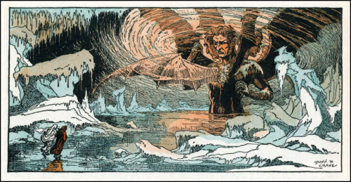 terpsikeraunos: artpoteosis: Donn P. Crane (1878 - 1944) - Illustrations for Dante’s Divine Co