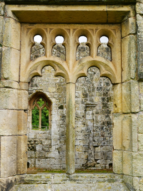 Wharram Percy deserted Medieval village in Yorkshire, 4.9.16. This village was occupied until as lat