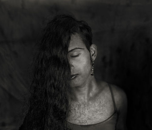 ohthentic:  sallymolay:  Striking Portraits Shed Light On Bangladesh’s Third Gender  I feel like a mermaid. My body tells me that I am a man but my soul tells me that I am a woman. I am like a flower, a flower that is made of paper. I shall always be