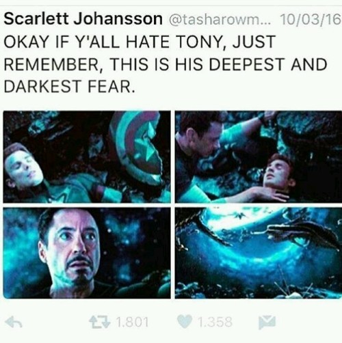 disquietedpalefish: Just a few posts I collected that are nice examples of how Tony Stark is not jus