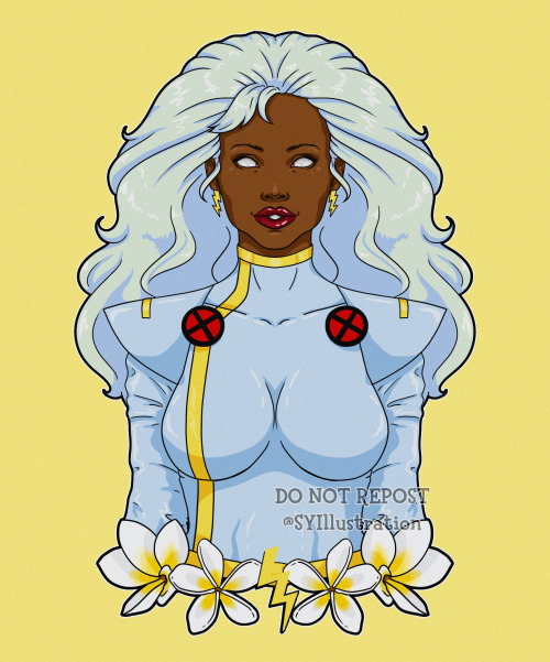 Storm is my absolute favorite female marvel character, since the cartoon in the 90’s she&rsquo