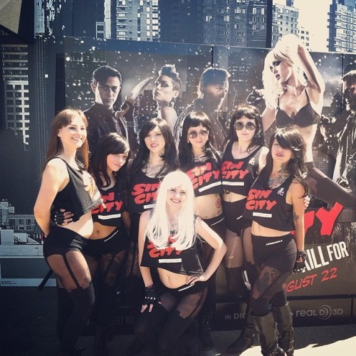 XXX ackleysuicide:  At the #sincity2 booth with photo