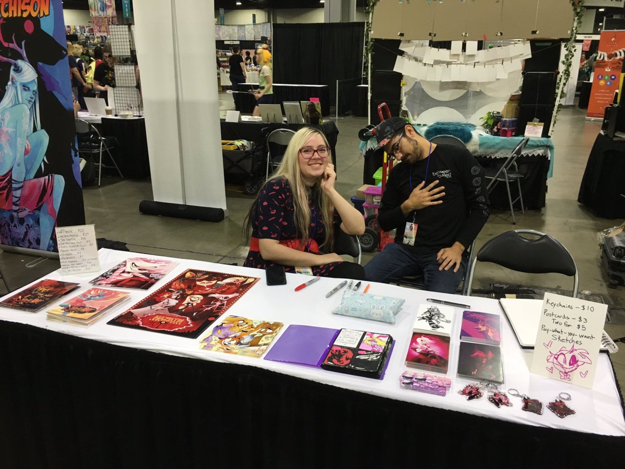 Hazbin Hotel with Sinner's Key — Vivziepop at MomoCon
