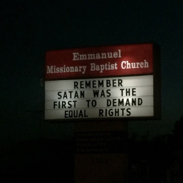 the-vengeful-crobat:
“flirtyfawn:
“I hate living in Texas.
”
Can’t tell if this is anti-equal rights or pro-satan
”