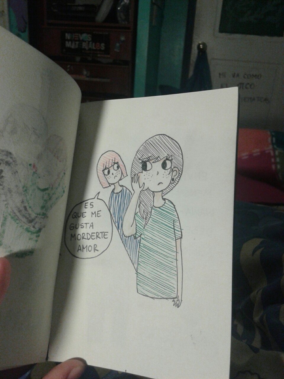 mi-mente-es-un-universo:  dibujos para mi polola, ella no tiene tumblr y quizas nunca