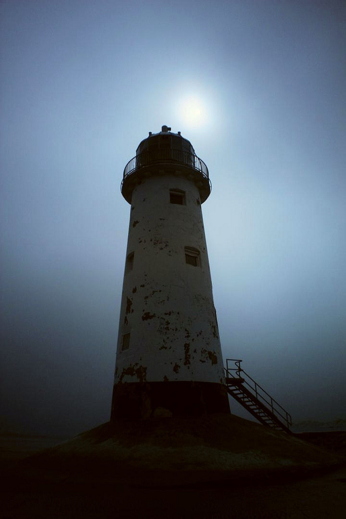 abandonedography:  Point of Ayr Lighthouse by David Firth 