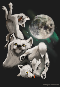 Meeshyarts:  3 Moon Moon….The Most Noble Of Shirts —- Unisex: Http://Www.lookhuman.com/Design/14885-Three-Wolf-Moon-Moon