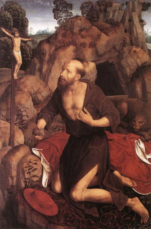 Sex artmastered:  Hans Memling, St Jerome, 1485-90 pictures