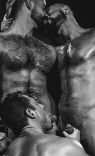 hairymacho:  hairylomas:  Para la orgía de la semana  http:/hairymacho.tumblr.com