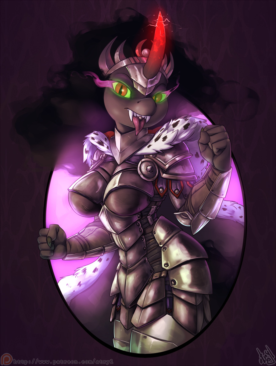 Queen UmbraBecause there&rsquo;s not enough r63 Sombra out there. :)————————————-For