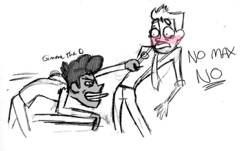 strand-by-strand:  @sheriffbuddy put out the call to draw their teen au and I just had to! I’m obsessed with your beautiful art! Expect little from me tho, I ignored   so much uni work to make this ahahahahaha :’)  Seriously, I haven’t drawn in