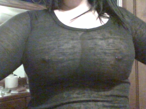 Porn photo nikkis-double-ds:   Gotta love see thru shirts