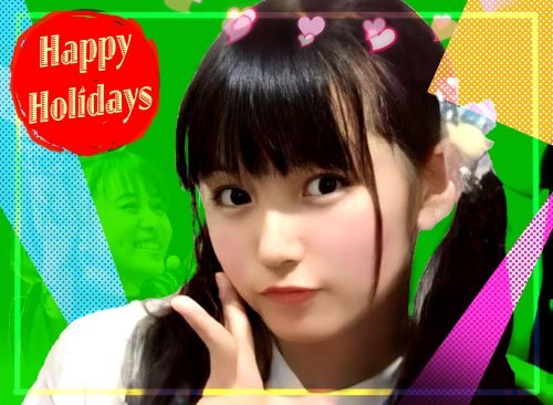 BABYMETALSU-METAL (Nakamoto Suzuka)Happy Holidays !