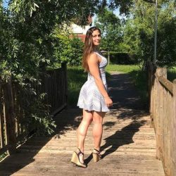 Her Name : Auxane  Her Gallery : Http://Www.her-Calves-Muscle-Legs.com/2018/04/Auxane-Micheneau-Beautiful-French-Lady.html