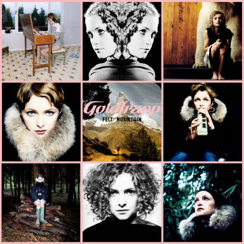 Goldfrapp Album Art: 2000-2017.