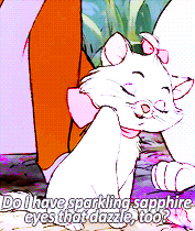notjustfairytales:  ♔ disney meme  ↳ [8/8] characters: Marie 