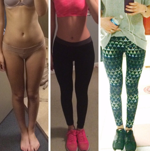 like-a-lil-bunny:Before-After thinspo for anon! ♥