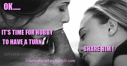 iliketoshareher:  Over a 1000 more hotwife, cuck, slutwife, swinger, cheating, wife