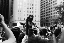 laarte:  black lives matter! yesterday in chicago.  photo by lawrence agyei 