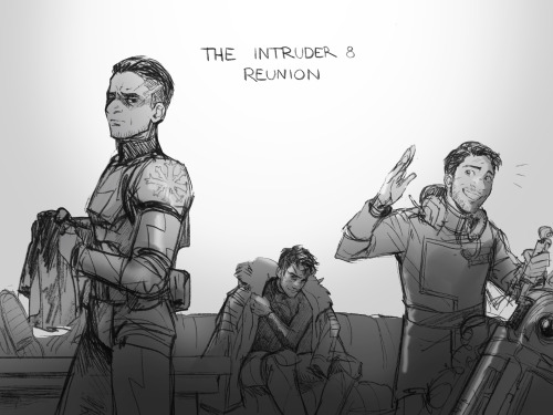 Chapter 8 of The Intruder is up! Read it here.When a vicious attack from a strange, indestructible m