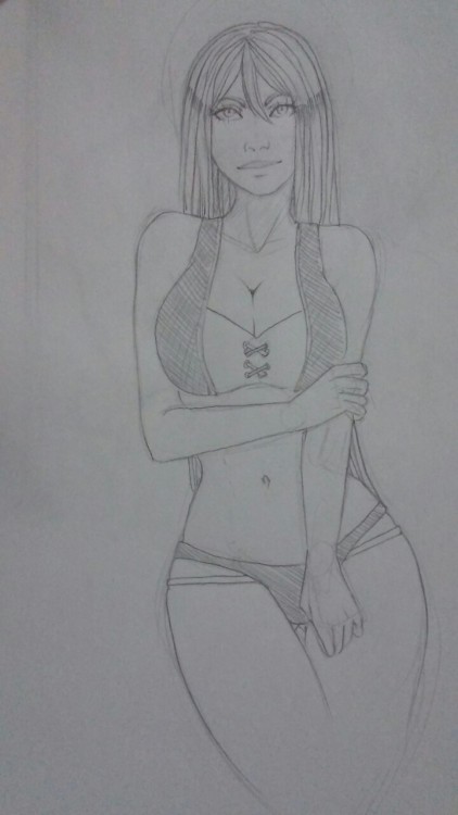 A few traditional sketches, I hope you like it! Sorry for the quality but I’m in my mobile and I can’t edit them 