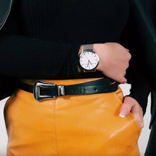 zafulfashion: ✨ Details with Leather Mini Skirt ✨⚫️ laurabudryte【Find the skirt here】@zafulfashion&n