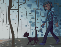 feliville: another Coraline redraw !! These