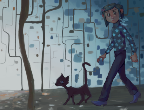 feliville: another Coraline redraw !! These are fun to do :] please support me in patreon 