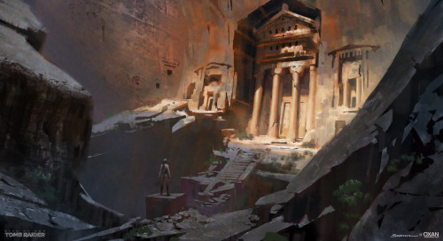 The Concept Art of Yohann Schepacz.Rise of the Tomb Raider.oxan studio tumblr || website