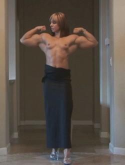 female muscle studs
