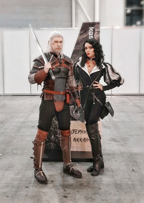 We worked on quest  #kaspersky_igromiron Igromir and ComicConMoscow in last weekend.Geralt - Haji ht