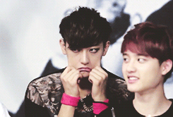 jongin:  squish squish~ &gt;///&lt;   