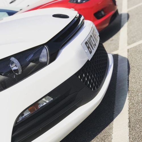 80 Mile drive round the moors with the RX8 @bretthuntx @wyrx8 #vw #scirocco #mazda #rx8 #white #red 