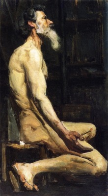 artist-tanner:  Study for Androcles, 1886,