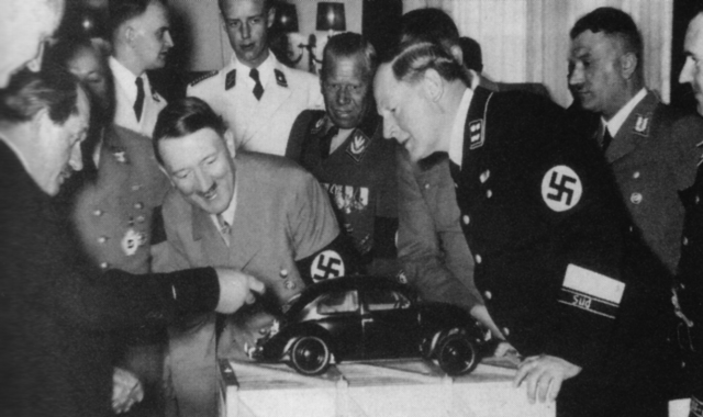 Ferdinand Porsche and his Volkswagen &ldquo;Beetle&rdquo;, 1938
