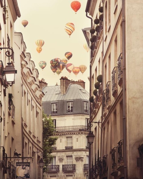 Romantic Paris Photography, Hot Air Balloons 