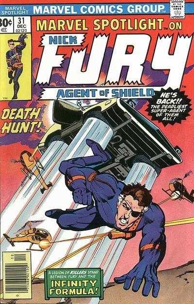 Marvel Spotlight (on Nick Fury, Agent of SHIELD) 31, December 1976