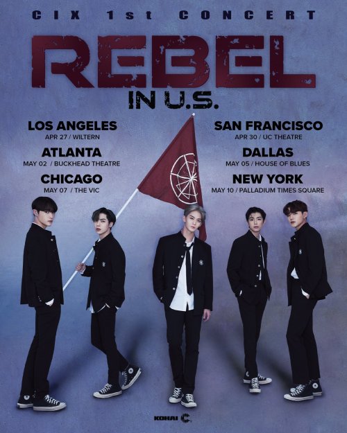 [pls help share!!] I’m selling 1 CIX rebel concert ticket in NYC sec GA3 (general admission). 