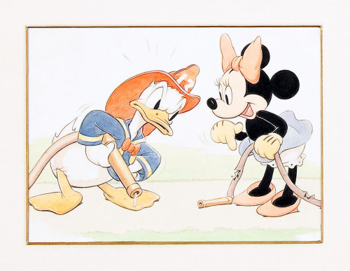 brianmichaelbendis:  “Fire Chief,” an original Donald Duck strip by Hank Porter from Good Housekeeping magazine, 1940. 