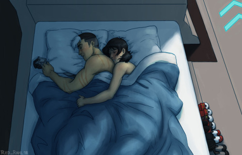Sheith Cuddling Series: Spooning IIBecause Keith would love nothing more than to be the Big Spoon an