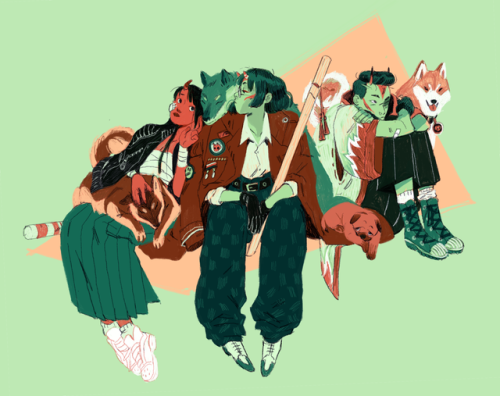 cy-lindric:A gang with a high dog percentage