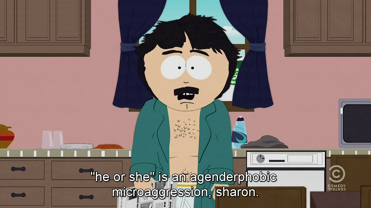 takashi0:  I fucking love South Park.   Thank you based south park.