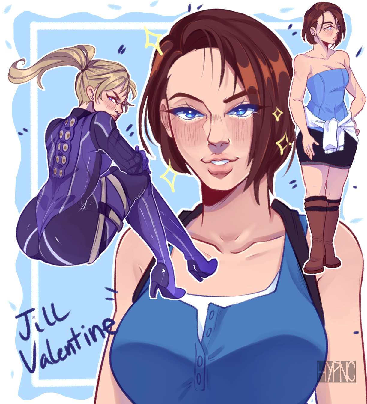 Jill Valentine's remake actor - 9GAG